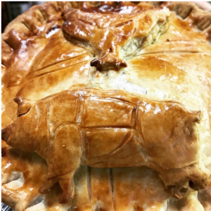 Family Chicken & Ham Pie