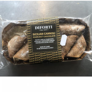Sicilian Cannoli with Hazelnut Chocolate