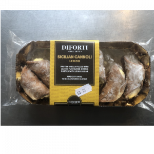 Sicilian Cannoli with Lemon