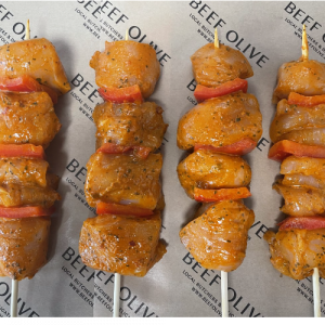Chicken Tikka Kebabs x 4