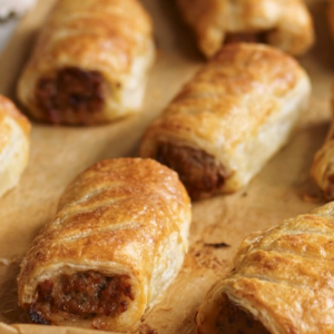 2 SAUSAGE ROLLS
